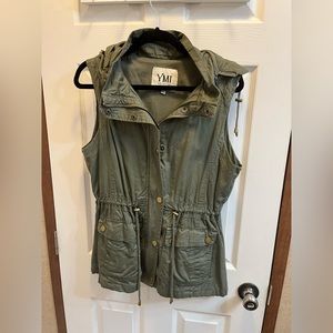 YMI OD Green vest